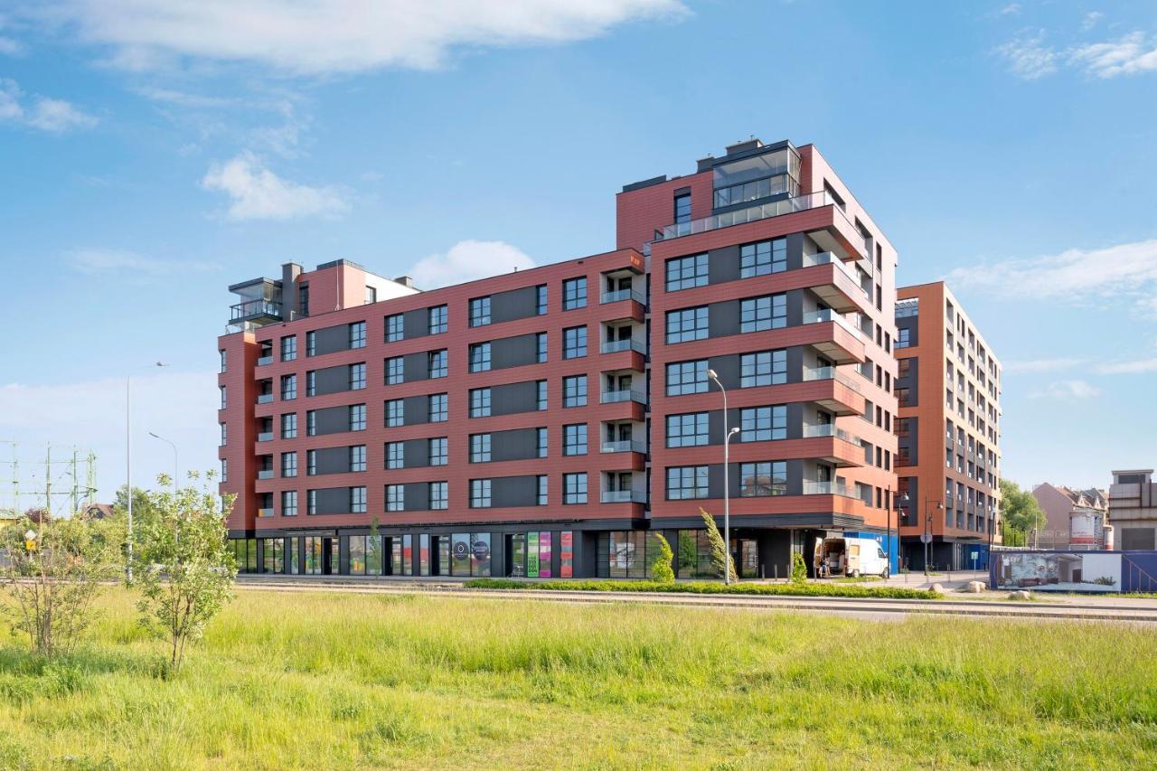 Flatbook - City Center Apartments Doki Living Gdansk Bagian luar foto