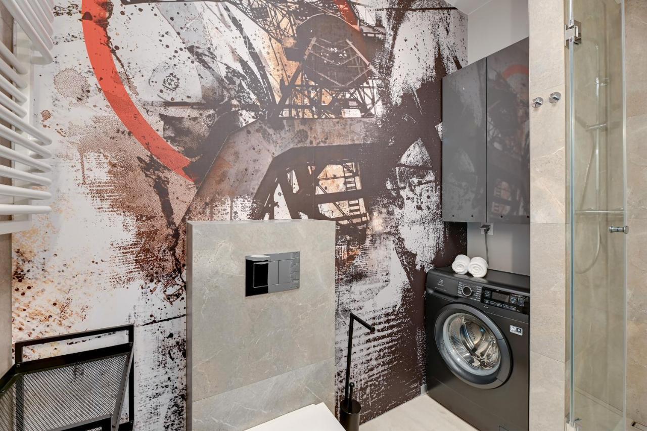 Flatbook - City Center Apartments Doki Living Gdansk Bagian luar foto