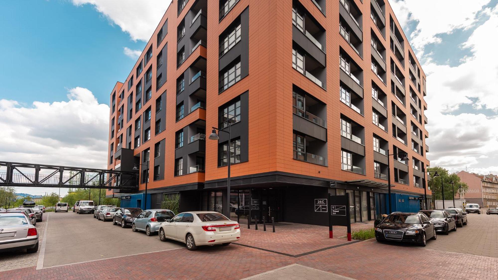 Flatbook - City Center Apartments Doki Living Gdansk Bagian luar foto