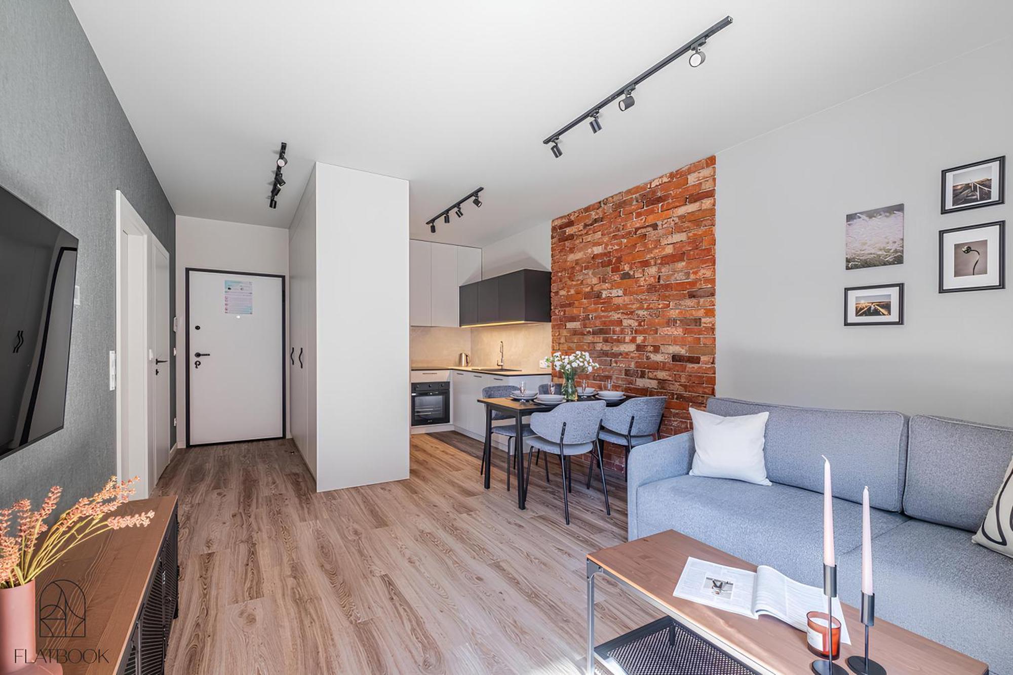 Flatbook - City Center Apartments Doki Living Gdansk Bagian luar foto