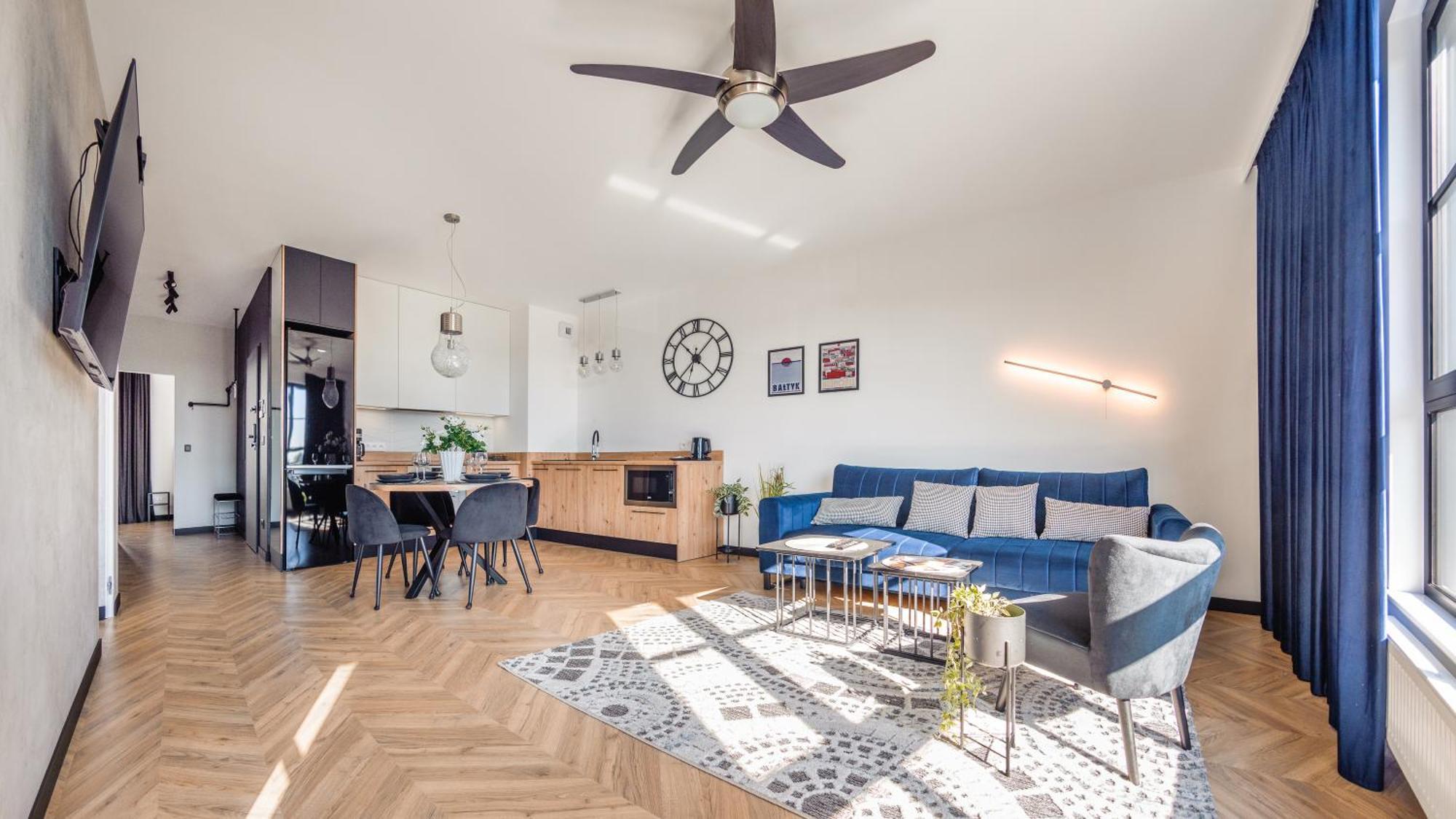 Flatbook - City Center Apartments Doki Living Gdansk Bagian luar foto