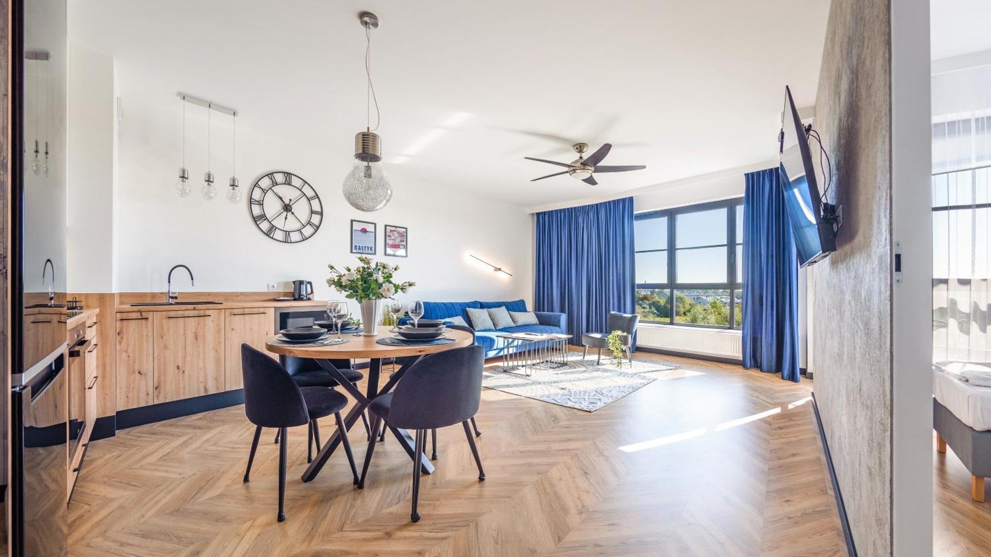Flatbook - City Center Apartments Doki Living Gdansk Bagian luar foto