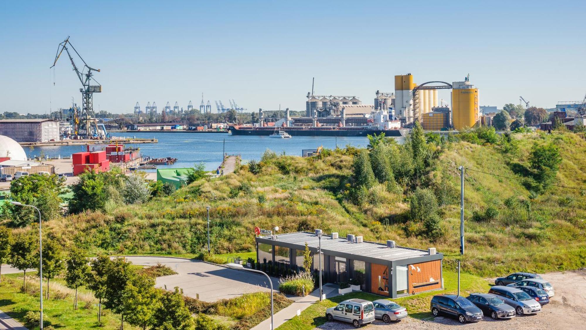 Flatbook - City Center Apartments Doki Living Gdansk Bagian luar foto